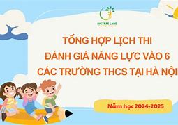 Kỳ Thi Đánh Giá Năng Lực 2025 Hà Nội